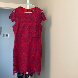 Pink/red dress - size medium!